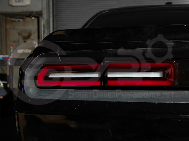 2008-2014 DODGE CHALLENGER | FACELIFTED SEQUENTIAL SIGNAL LED CLEA REAR TAILLIGHTS (PAIR)