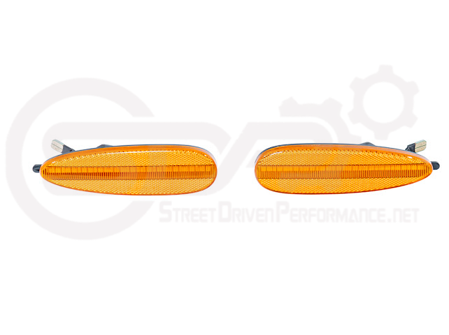 2004-2006 Pontiac GTO | Front Clear / Red / or Black Lens Amber Light LED Side Markers Pair