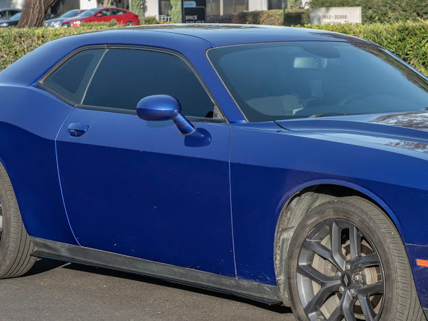 2015-UP DODGE CHALLENGER SIDE SKIRTS EXTENSION ROCKER PANEL GROUND EFFECTS