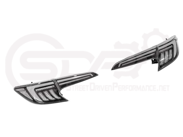 2019-UP COROLLA HATCHBACK GR SEQUENTIAL SIGNAL LED CLEAR REAR TAILLIGHTS PAIR