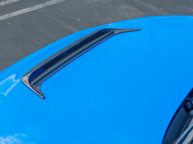 2023-UP HONDA CIVIC FL5 TYPE-R | SDP PERFORMANCE STYLE CARBON FIBER FRONT HOOD VENT