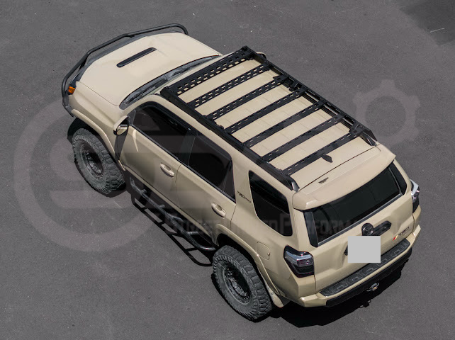 2010-2024 Toyota 4Runner | Carbon Steel Black Top Roof Rack Cargo Carrier