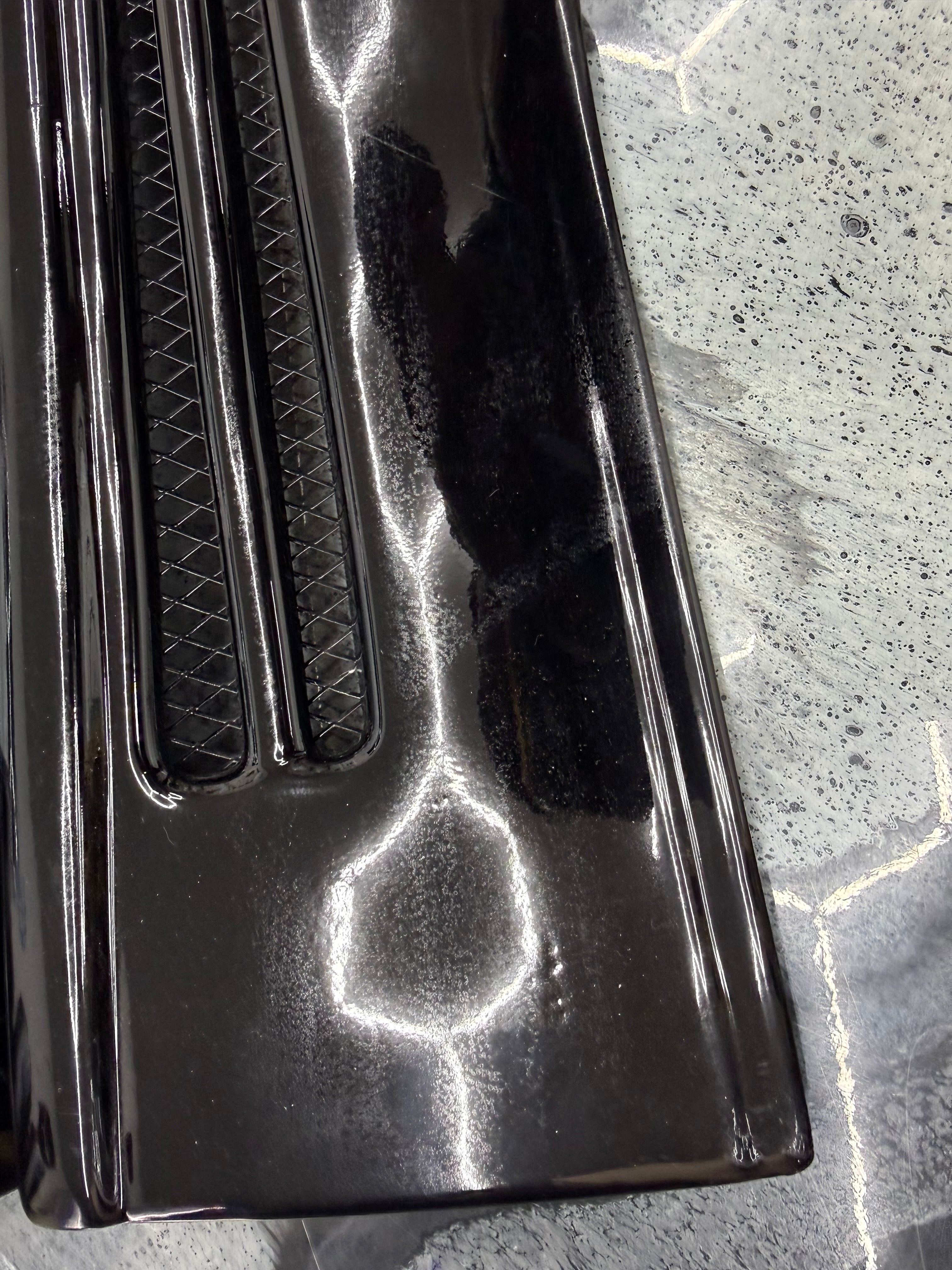 *IMPERFECTION / DISCOUNTED* 2019-2020 Cadillac CT6-V & CT6-V Blackwing | Gloss Black Side Skirts Rocker Panels Ground Effects Pair