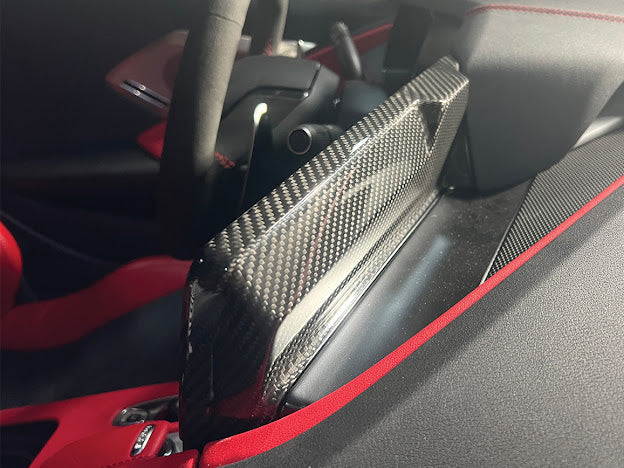 2020+ CORVETTE C8 | CARBON FIBER RADIO GPS NAVIGATION SCREEN COVER