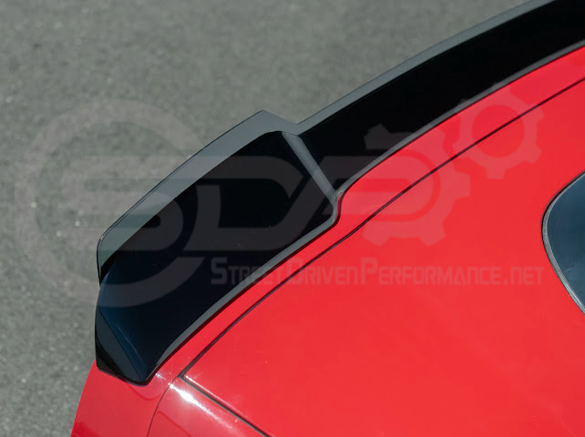 2005-2013 Corvette C6 | ZR1 Extended Style Rear Wing Wickerbill Spoiler (Matte or Gloss Black)