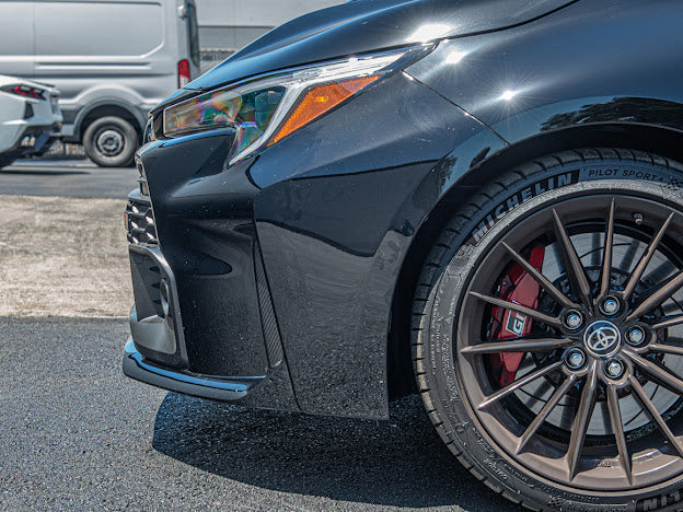 2023-UP TOYOTA GR COROLLA | FACTORY STYLE CARBON FIBER FRONT BUMPER SIDE VENT REPLACEMENT (PAIR)