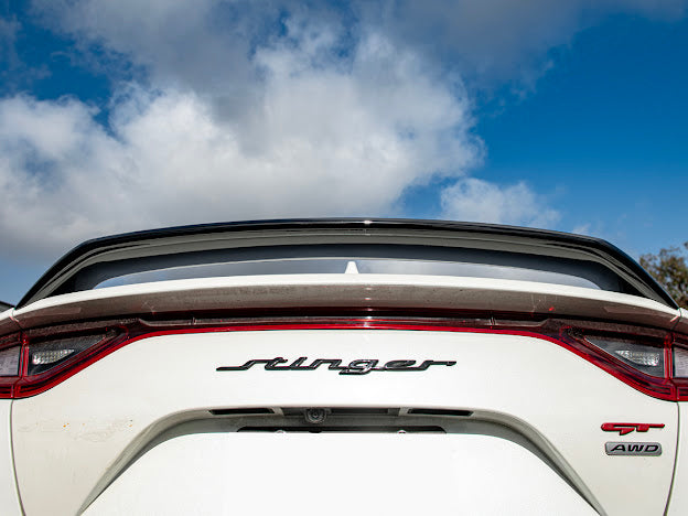 2018-Up Kia Stinger Scorpion GT Style GLOSSY BLACK Rear Trunk Lid Wing Spoiler