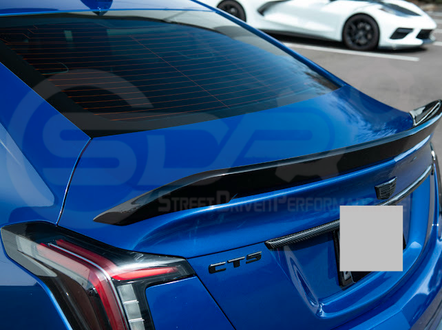 2020-Present Cadillac CT5 Sport / CT5-V / CT5-V Blackwing | Blackwing Style Rear Trunk Spoiler Wing
