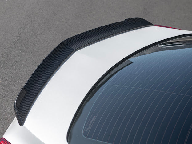 2016-2019 Cadillac ATS-V COUPE  | Wickerbill Trunk Spoiler Wing Carbon Fiber