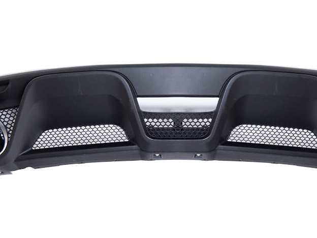 2015-17 FORD MUSTANG | GT350 STYLE REAR BUMPER QUAD TIPS DIFFUSER