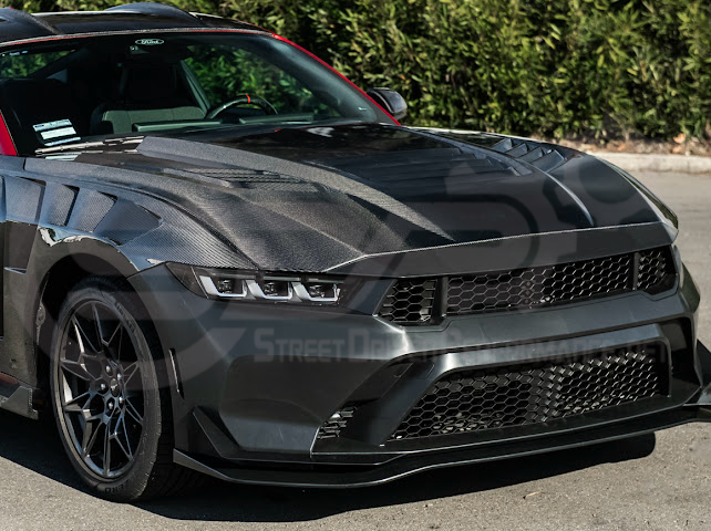 2024-UP FORD MUSTANG S650 | S650 GTD STYLE FULL CONVERSION FRONT BUMPER KIT