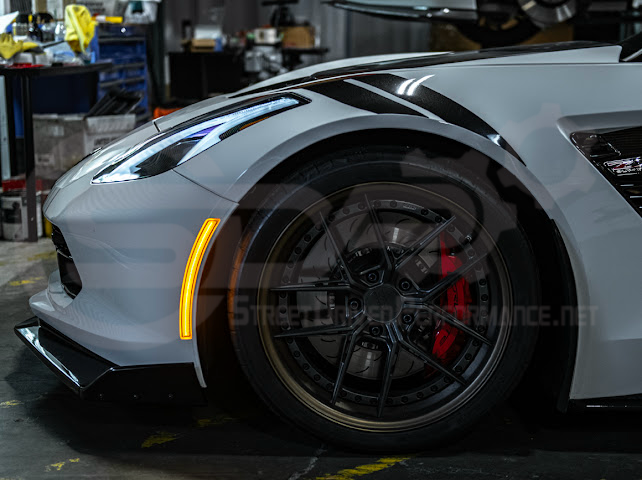 2014-2019 Chevrolet Corvette C7 | Factory Style Front & Rear LED Side Marker Lights Pair