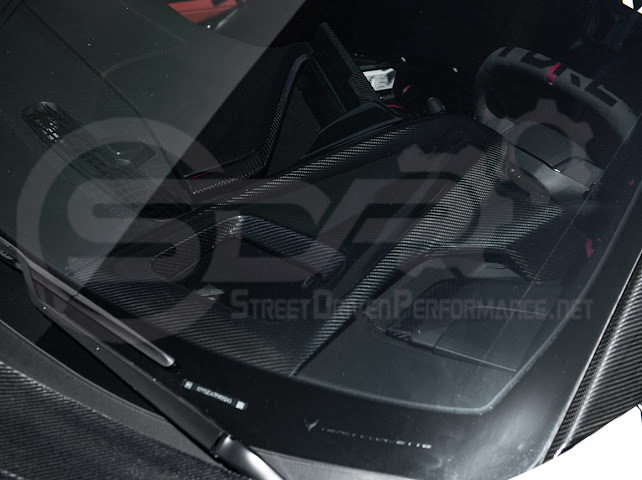 2020-2025 CHEVROLET CORVETTE C8 | DRY CARBON FIBER UPPER DASH INSTRUMENT PANEL