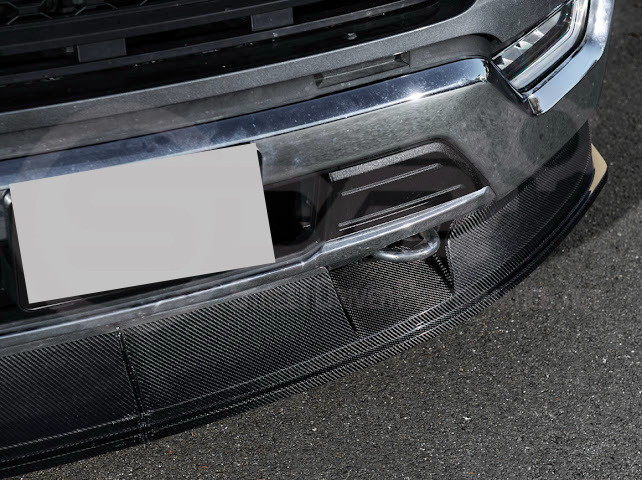 2021-Up Ford F-150 | SDP Performance CARBON FIBER 2Pcs Front Bumper Lip Splitter Ground Effects