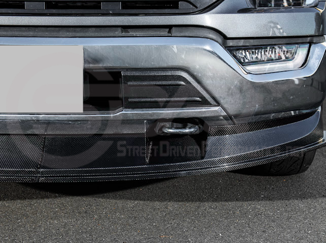 2021-Up Ford F-150 | SDP Performance CARBON FIBER 2Pcs Front Bumper Lip Splitter Ground Effects