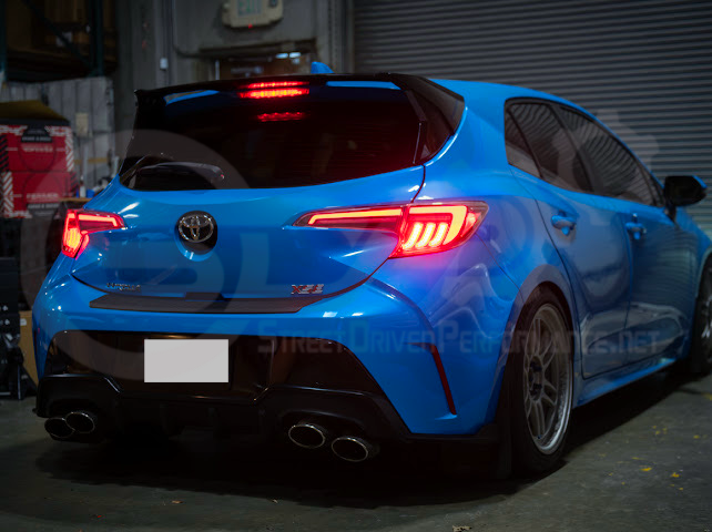 2019-UP COROLLA HATCHBACK GR SEQUENTIAL SIGNAL LED CLEAR REAR TAILLIGHTS PAIR