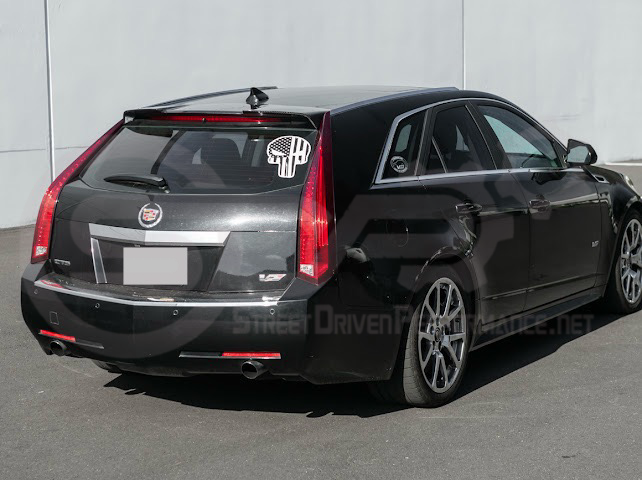*IMPERFECTION / DISCOUNTED* 2009-2015 Cadillac CTS-V V2 Wagon - Carbon Fiber Trunk Lid Spoiler / Wing