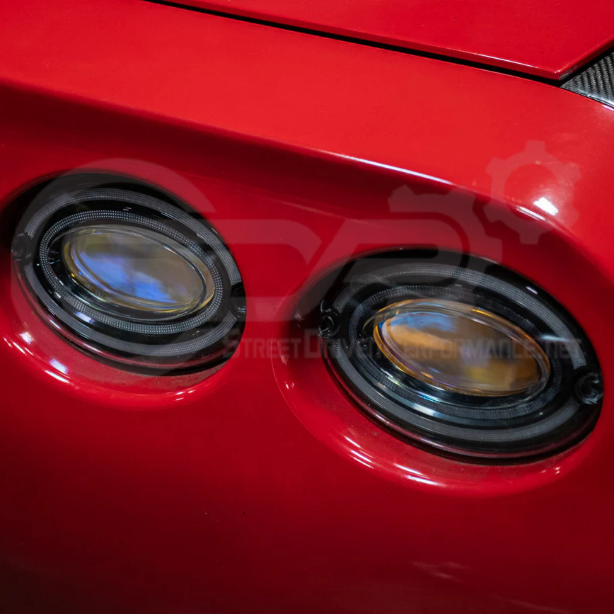 1997-2004 CHEVROLET CORVETTE C5 | INFINITY STYLE LED TAIL LIGHTS (PAIR)