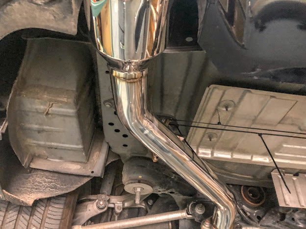 2014-PRESENT INFINITI Q50 MUFFLER DELETE AXLE BACK BURNT TIPS EXHAUST