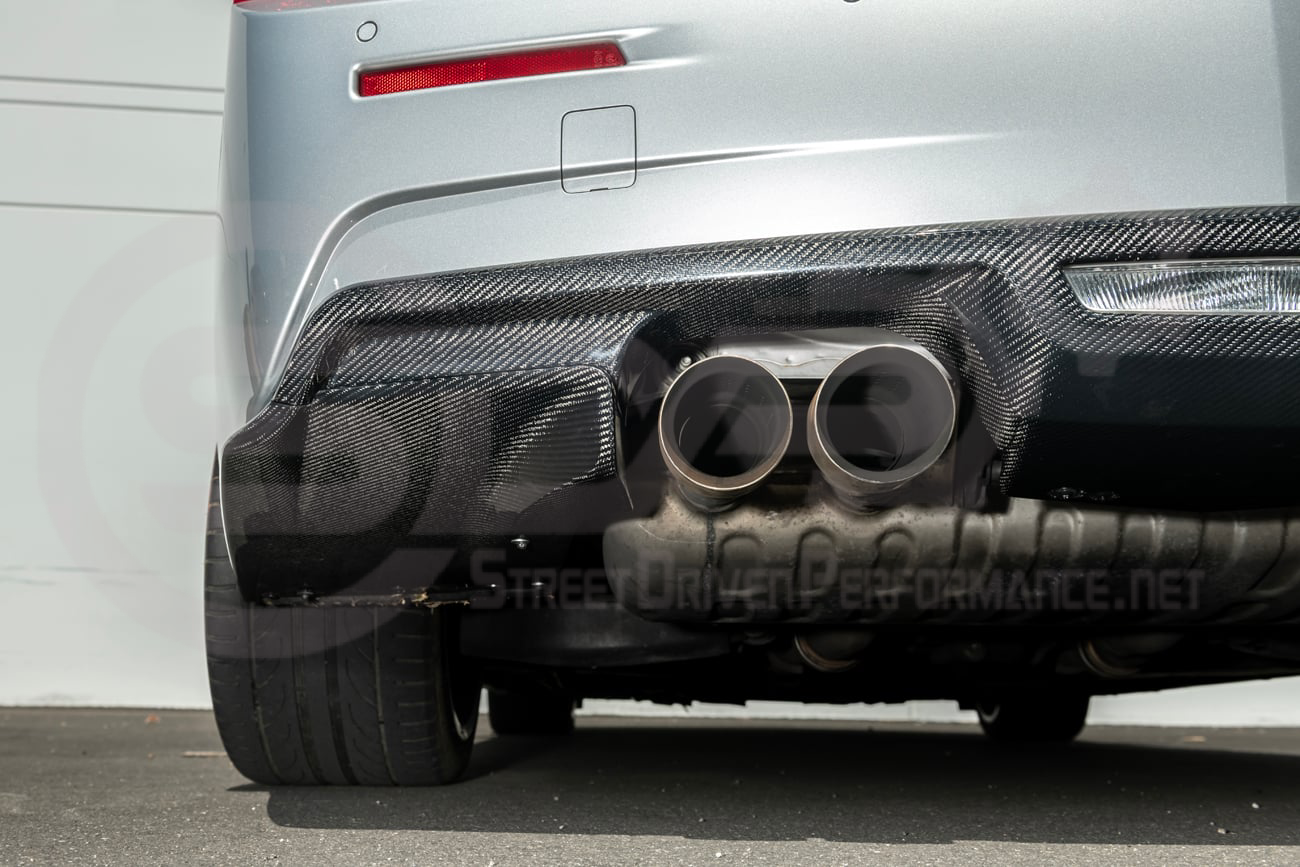 2016-2019 CADILLAC ATS-V SEDAN & COUPE | FACTORY REPLACEMENT STYLE CARBON FIBER REAR BUMPER DIFFUSER