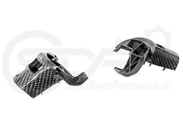 2005-2013 CHEVROLET CORVETTE C6 | SDP PERFORMANCE CARBON FIBER STEERING WHEEL BUTTON COVER REPLACEMENT PAIR