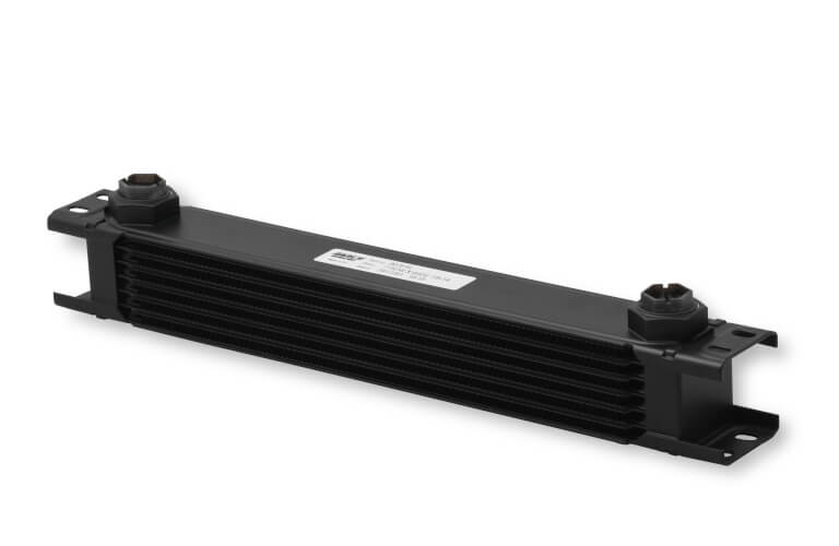 EARLS ULTRAPRO OIL COOLER - 7 ROW - EXTRA WIDE - BLACK - 807ERL