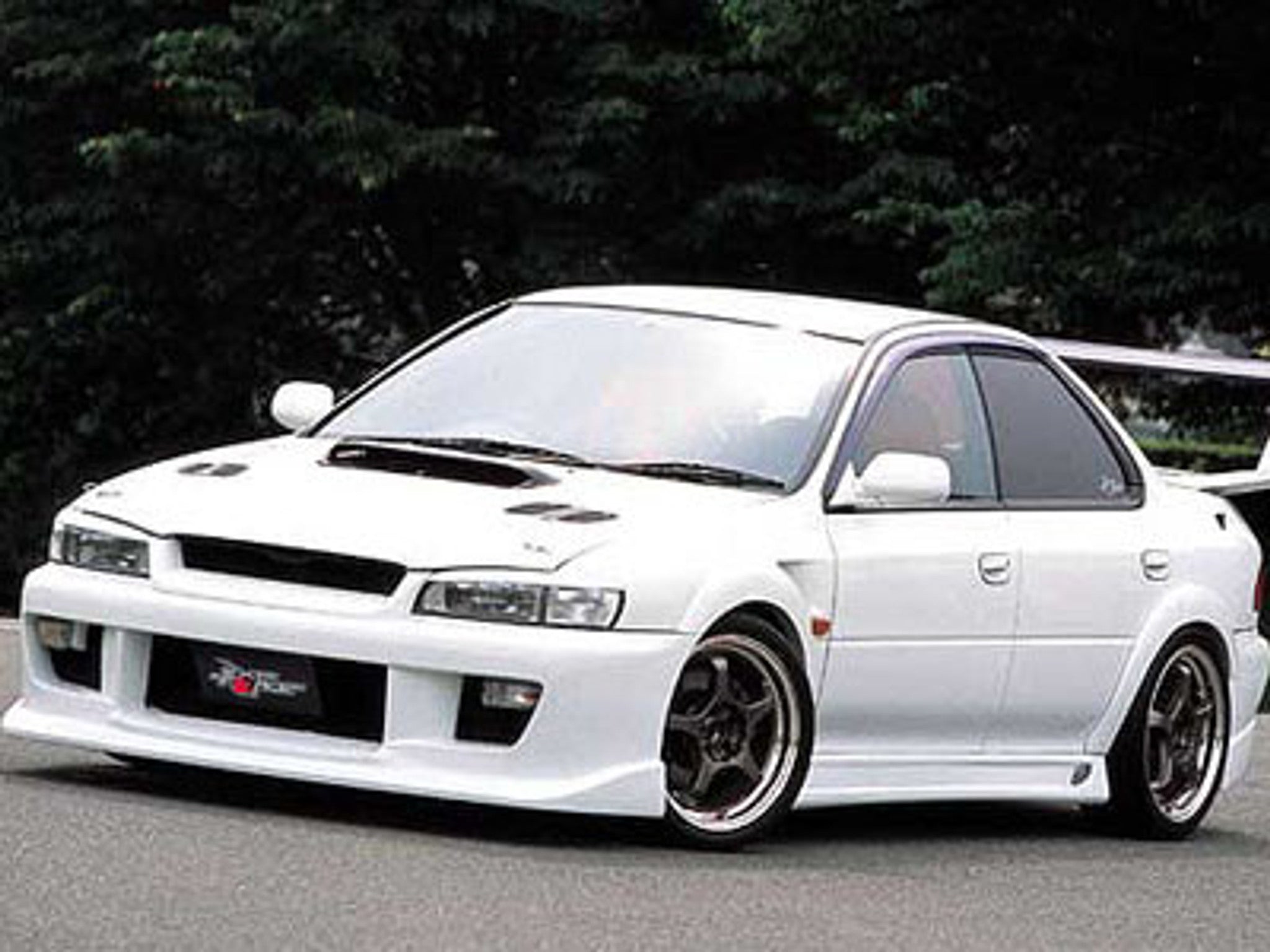 Charge Speed 1995-2001 Subaru Impreza All Sedan GC-8 Full Kit With Front and Rear Over Fenders