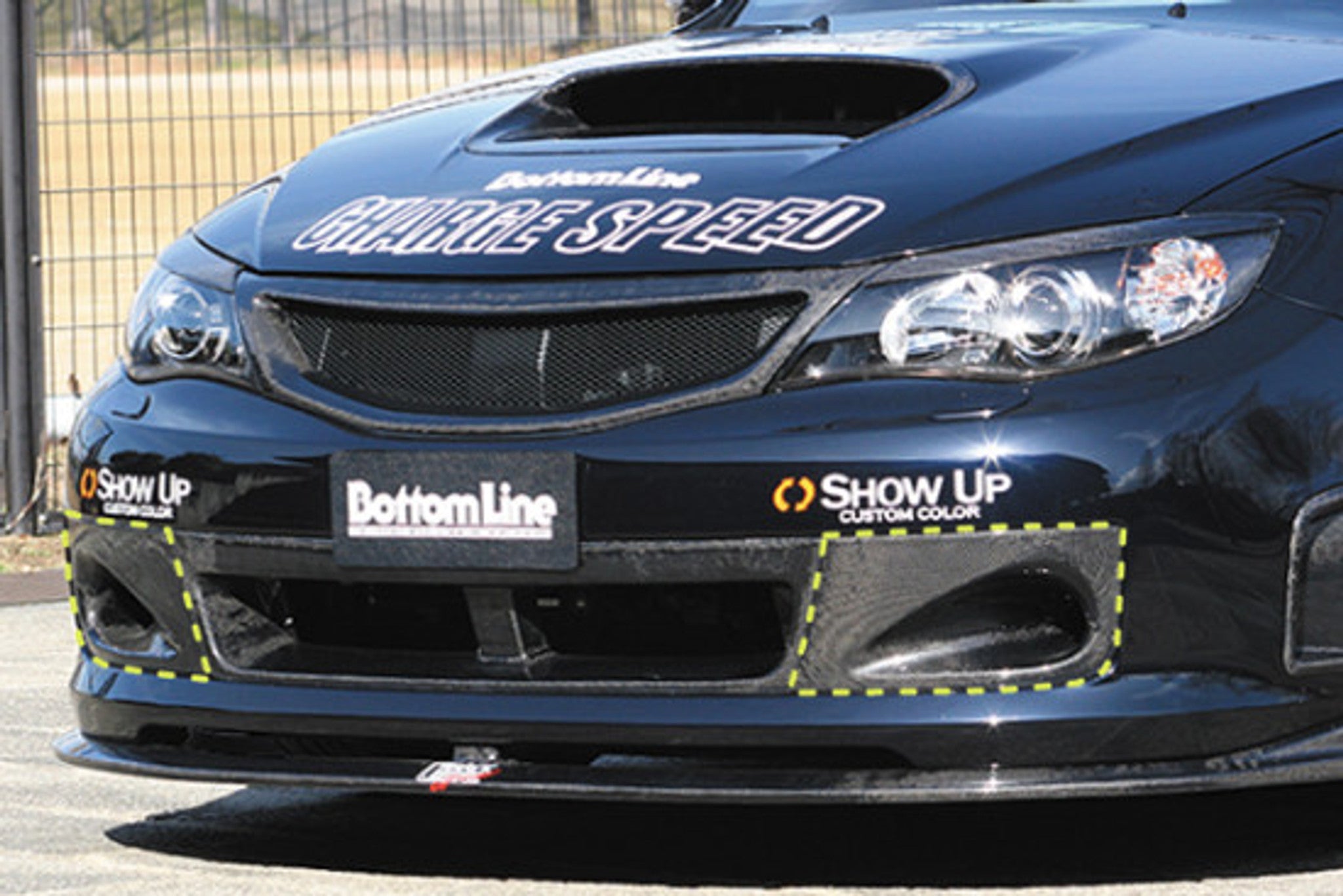 Charge Speed 2008-2010 Subaru WRX STi GR-B Hatchback Carbon Brake Ducts