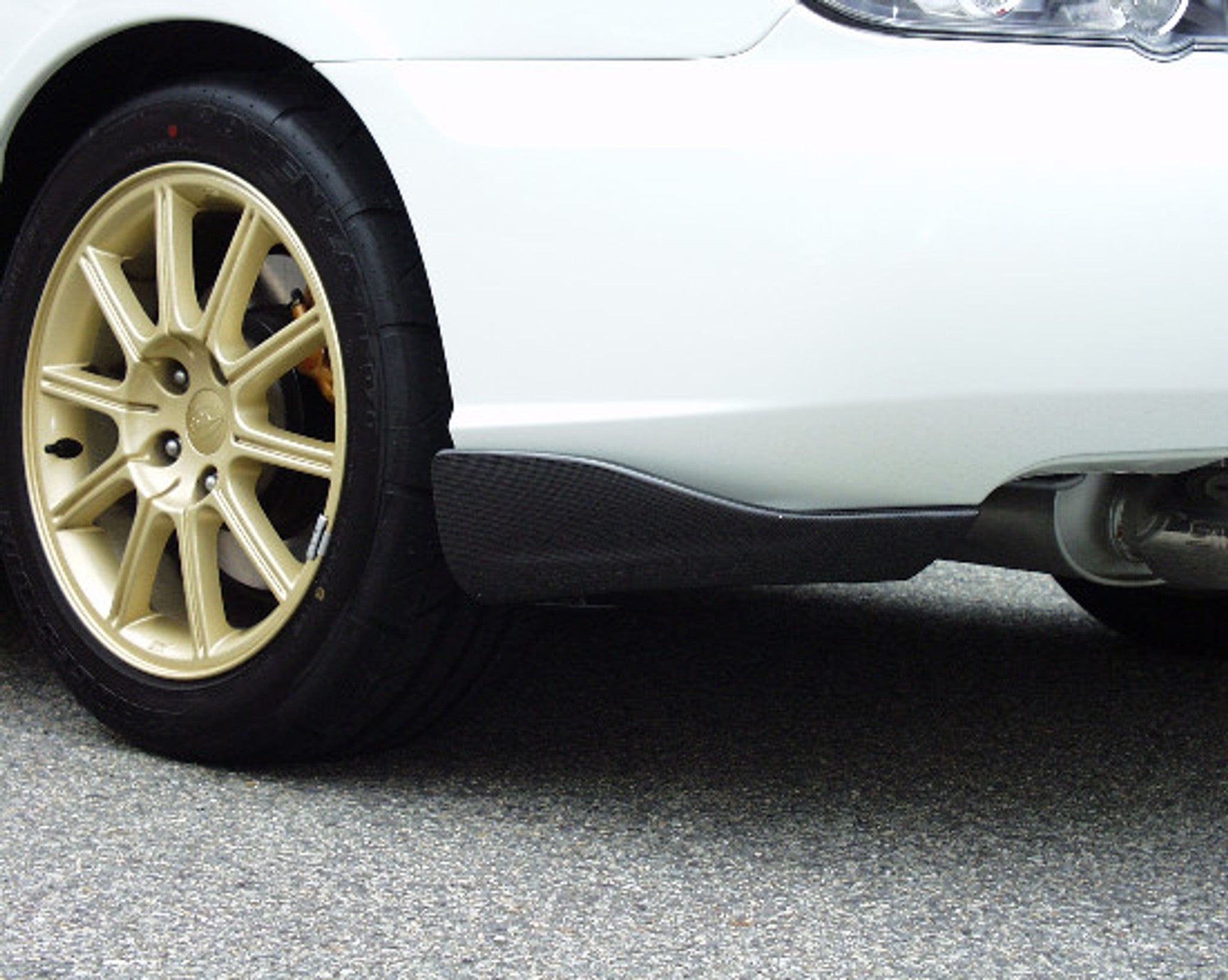 Charge Speed 2004-2007 Subaru Impreza GD-B/F Latter Model Bottom Lines FRP Rear Caps