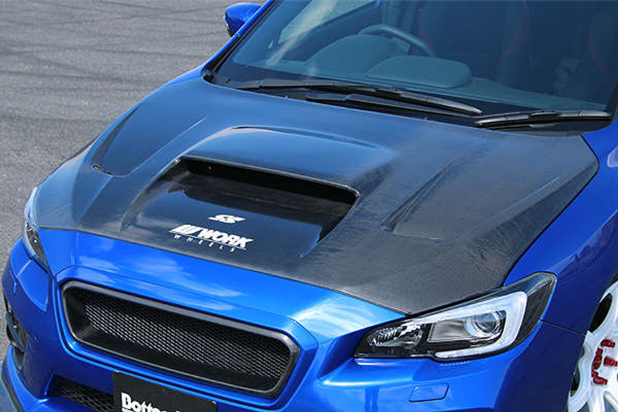 Charge Speed 2015-2021 Subaru All WRX and STI VA-B-C 4 Door Sedan Vented Hood Carbon