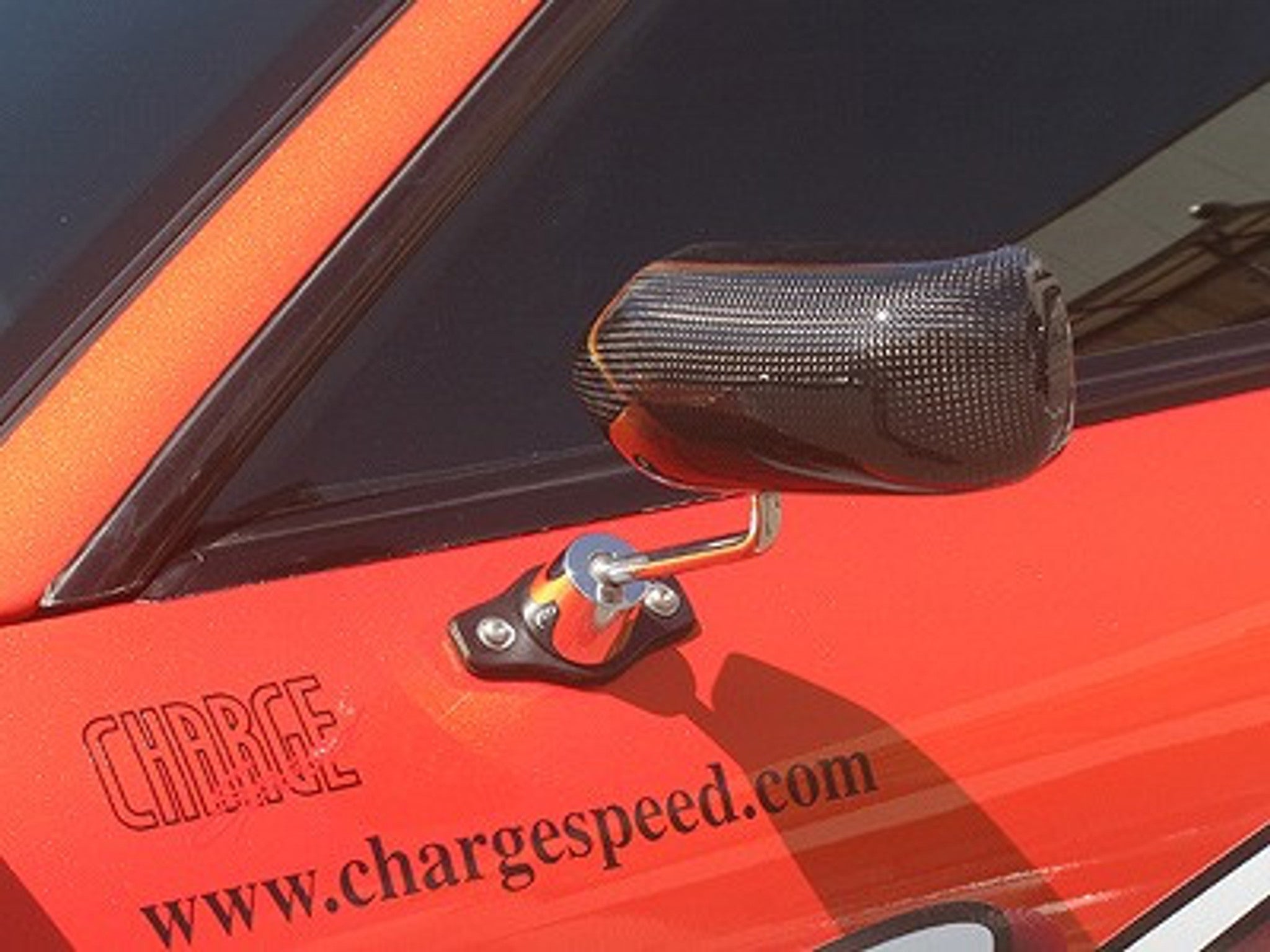 Charge Speed 1993-1998 Toyota Supra Carbon Aero GT Mirror in Twill Weave