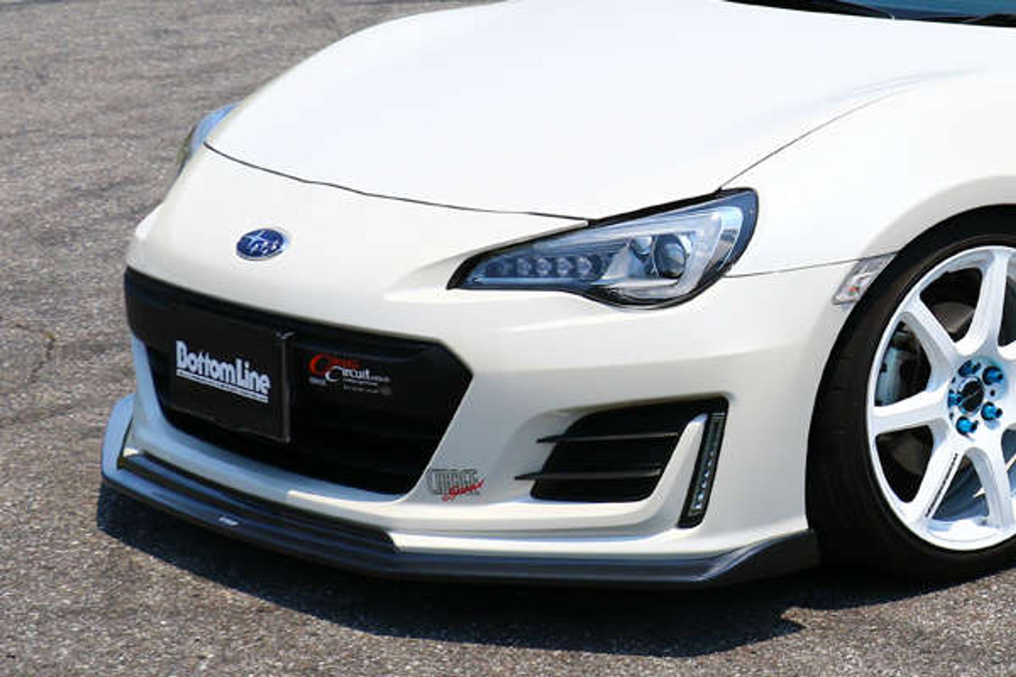 Charge Speed 2017-2021 Subaru BR-Z ZC-6 E/F Kouki Model Bottom Lines Type 1 Carbon Front Lip