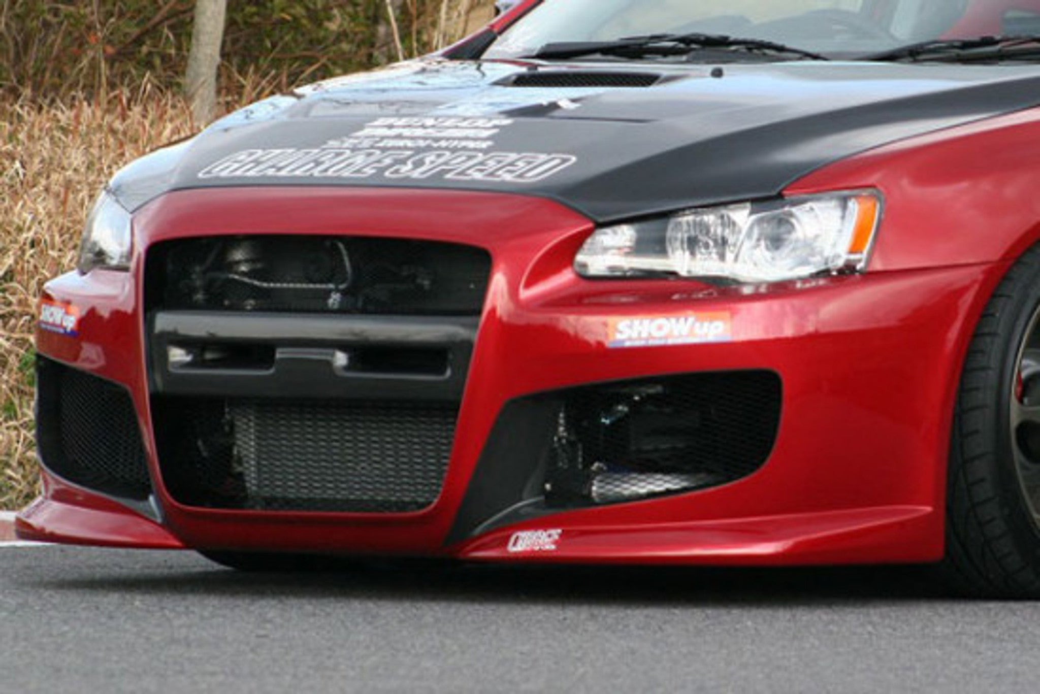 Charge Speed 2008-2017 Mitsubishi Lancer Evo X Type-1 Front Bumper