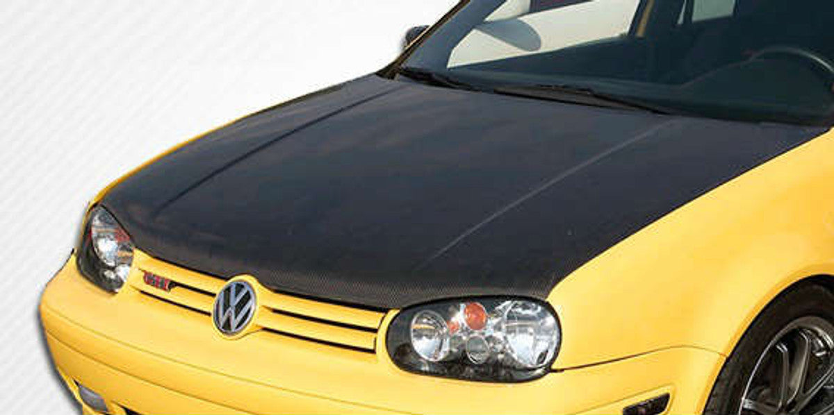 AC1975HC - Advan OEM Design 1999-2005 VW Golf MK IV Carbon Fiber Hood