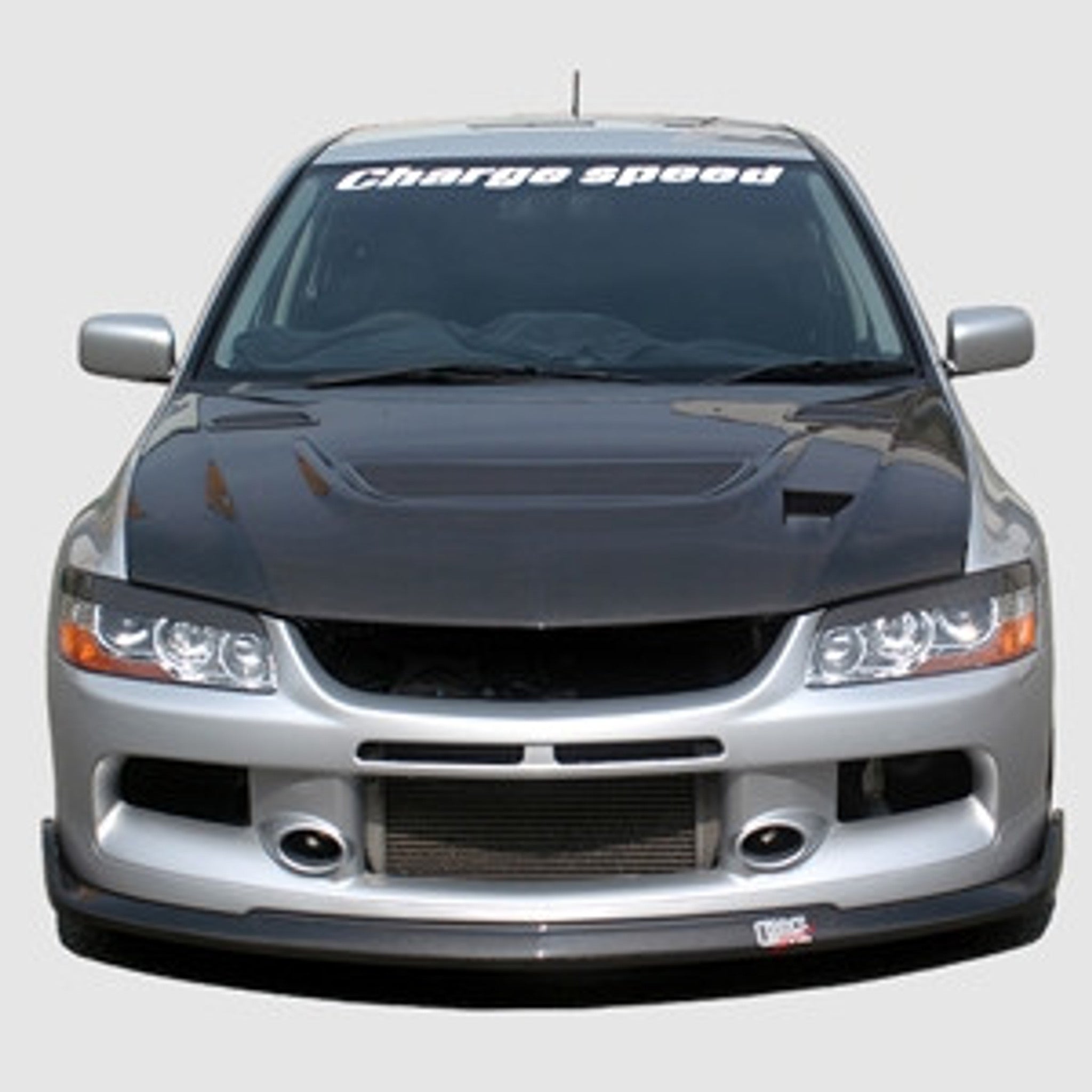 Charge Speed 2006-2007 Mitsubishi Lancer Evo IX Bottom Line Front Lip FRP