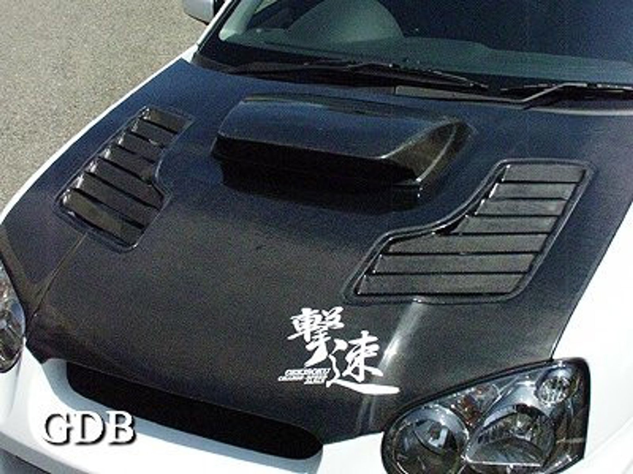Charge Speed 2004-2005 Subaru Impreza WRX GD-B Middle Term Vented FRP Hood