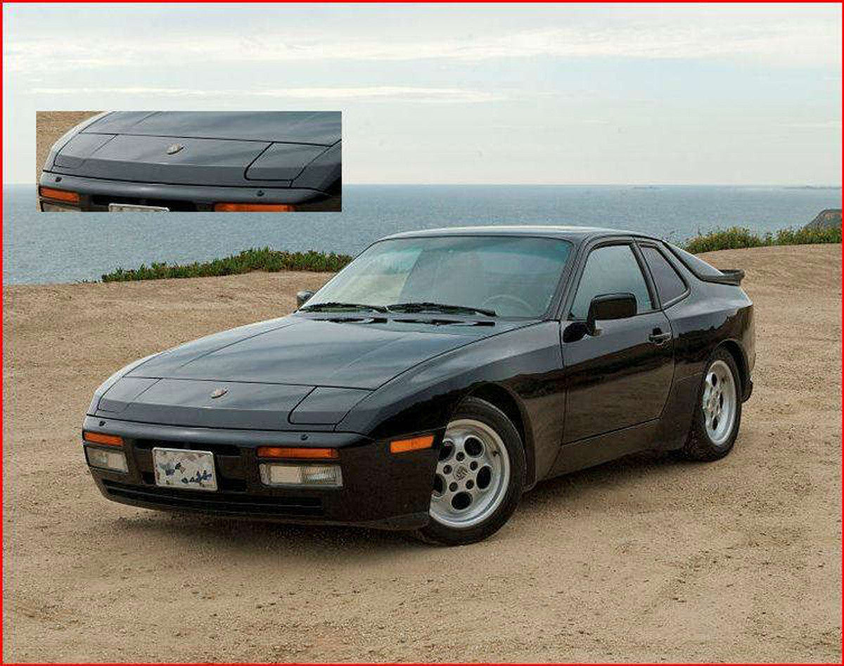 AC3902HFC - Advan OEM Design 1976-1991 Porsche 924/ 944 Carbon Hood Trim