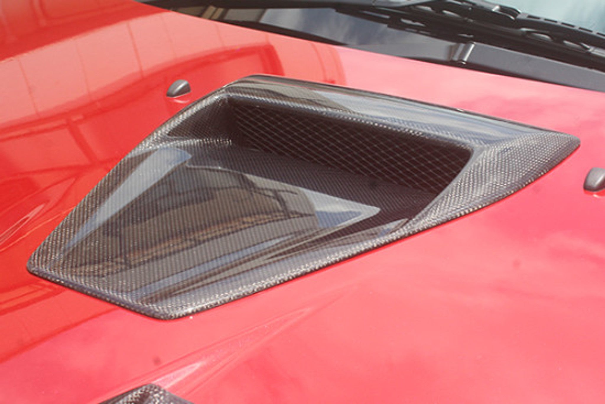 Charge Speed 2008-2017 Mitsubishi Lancer Evo X Center Intake Duct Carbon