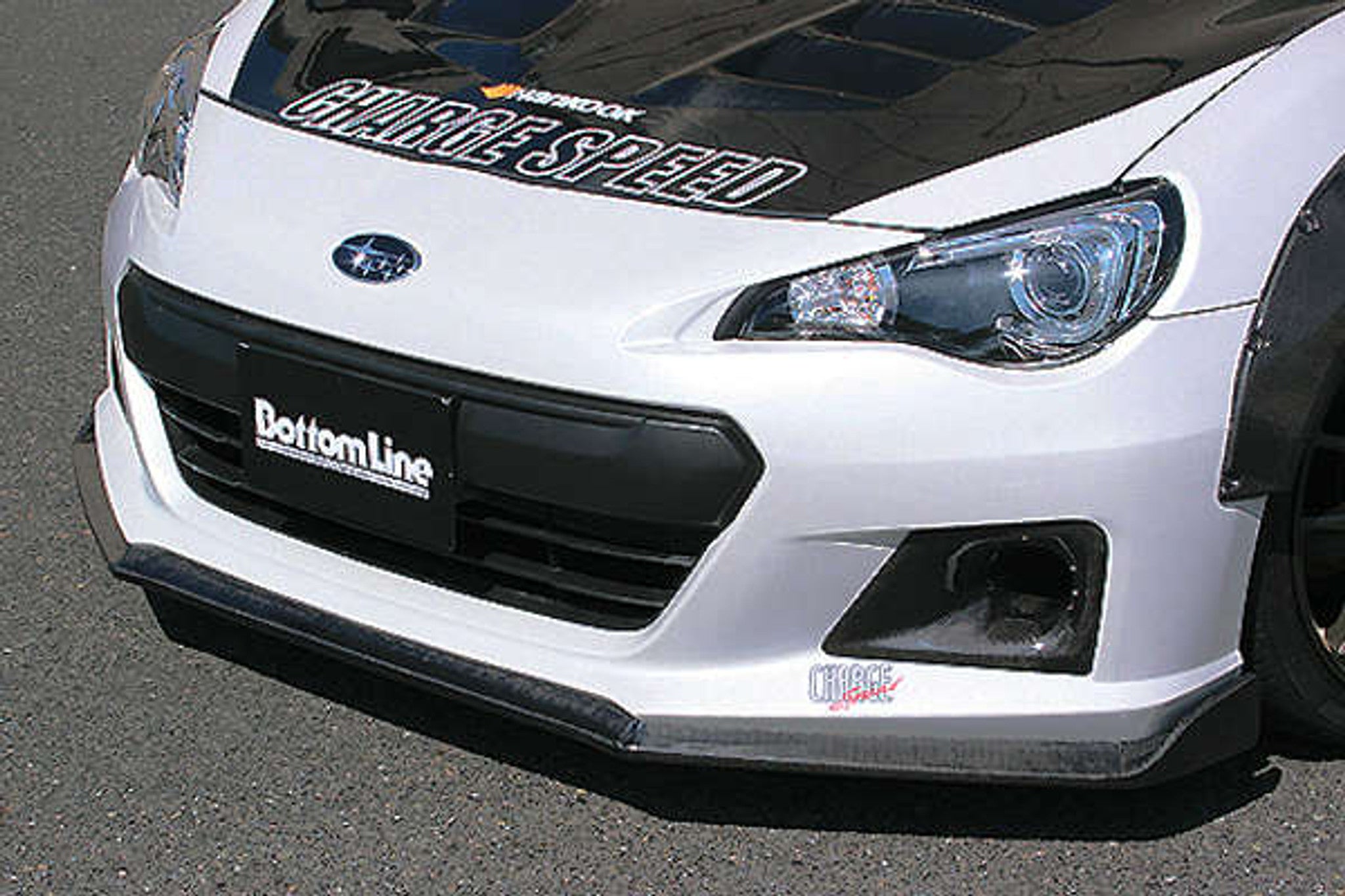 Charge Speed 2013-2016 Subaru BR-Z ZC-6 Zenki Model Bottom Lines Type 2 FRP Front Lip