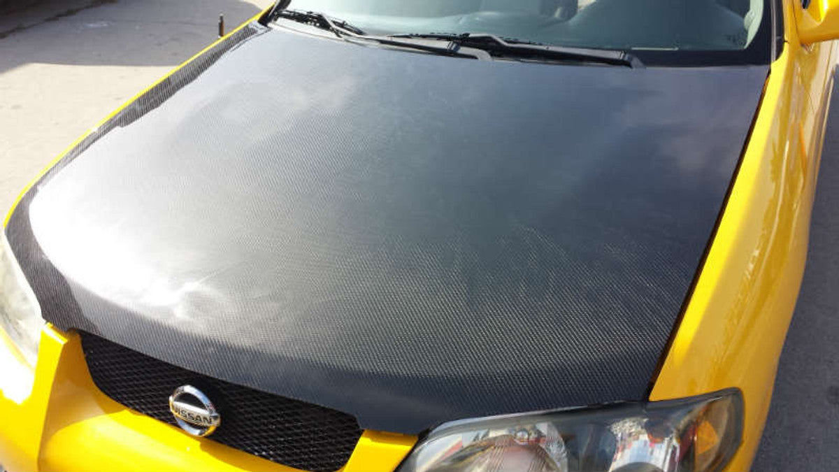 AC685HC - Advan OEM Design 2000-2003 Nissan Sentra Carbon Fiber Hood