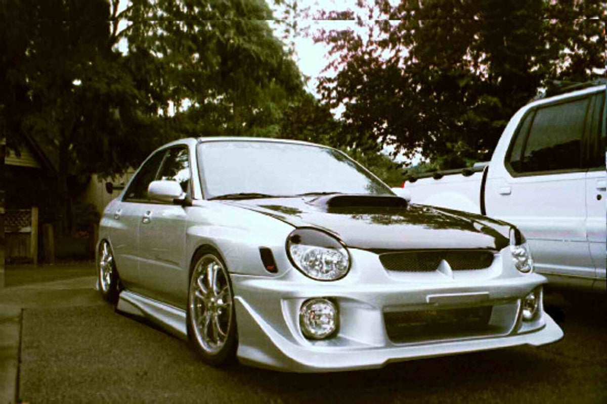 AC978HC - Advan OEM Design 2002-2003 Subaru Impreza WRX Carbon Fiber Hood
