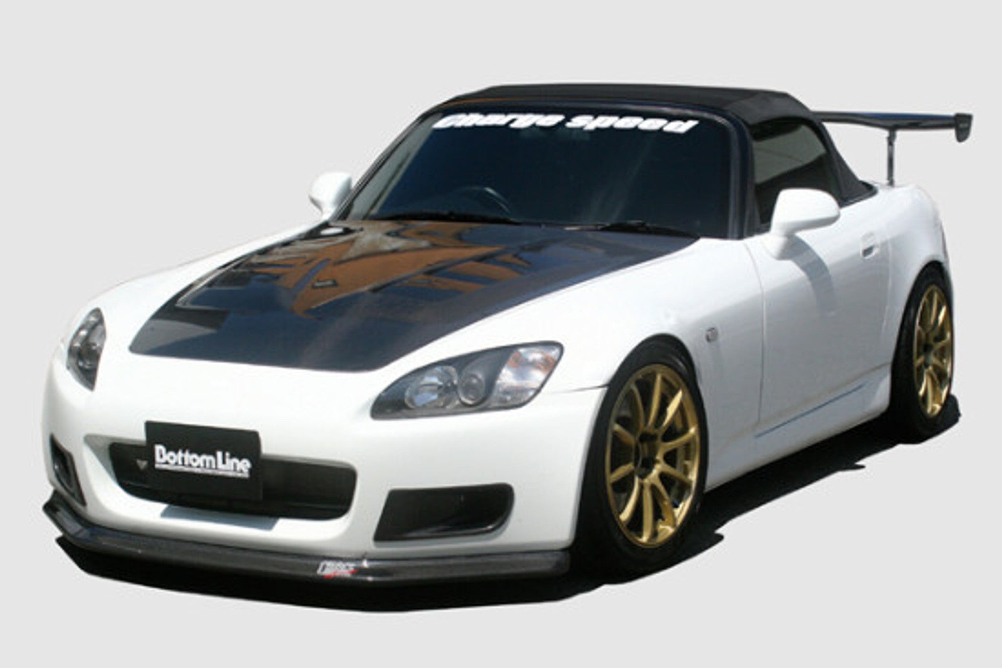Charge Speed 2000-2004 Honda S2000 AP-1 Bottom Line Full Lip Kit Carbon