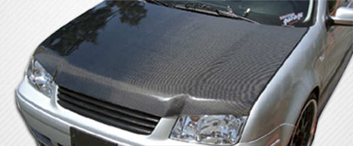 AC2000HCB - Advan BOSER Design 1999-2004 VW Jetta MK IV Carbon Fiber Hood
