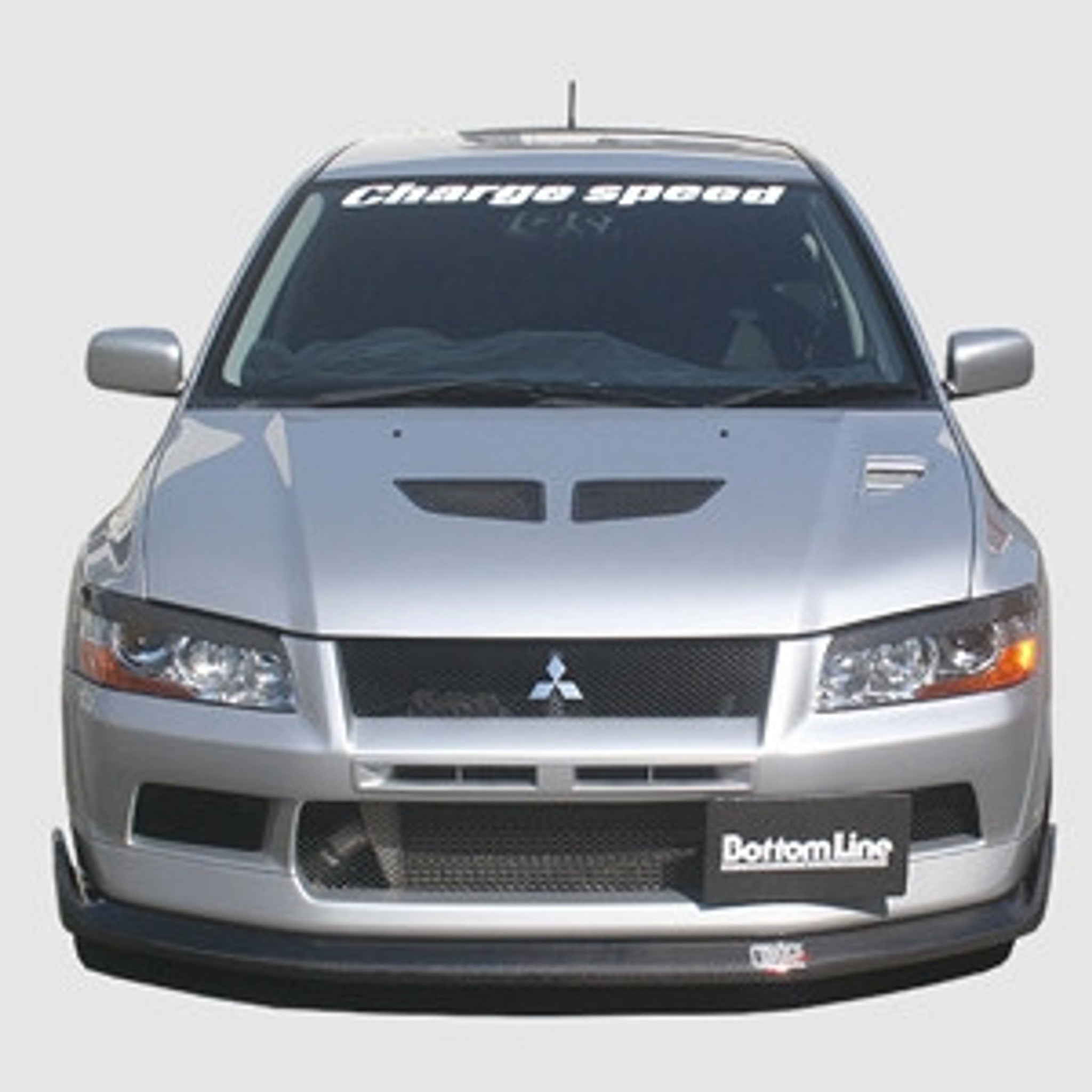 Charge Speed 2002 Mitsubishi Lancer Evo VII Bottom Line Front Lip FRP JDM FIT ONLY