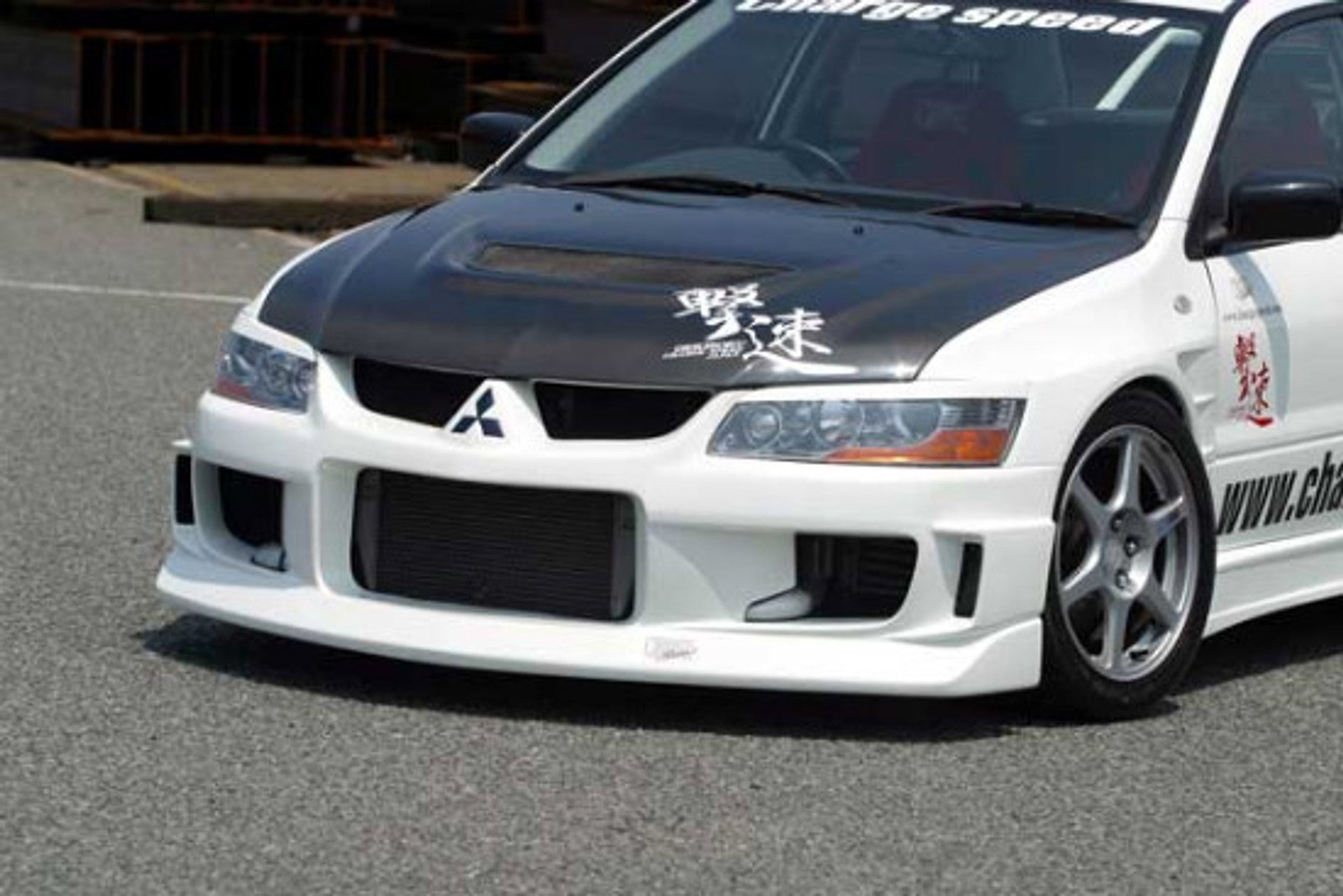 Charge Speed 2002-2007 Mitsubishi Lancer Evo VII, VIII & IX Type-1 Front Bumper