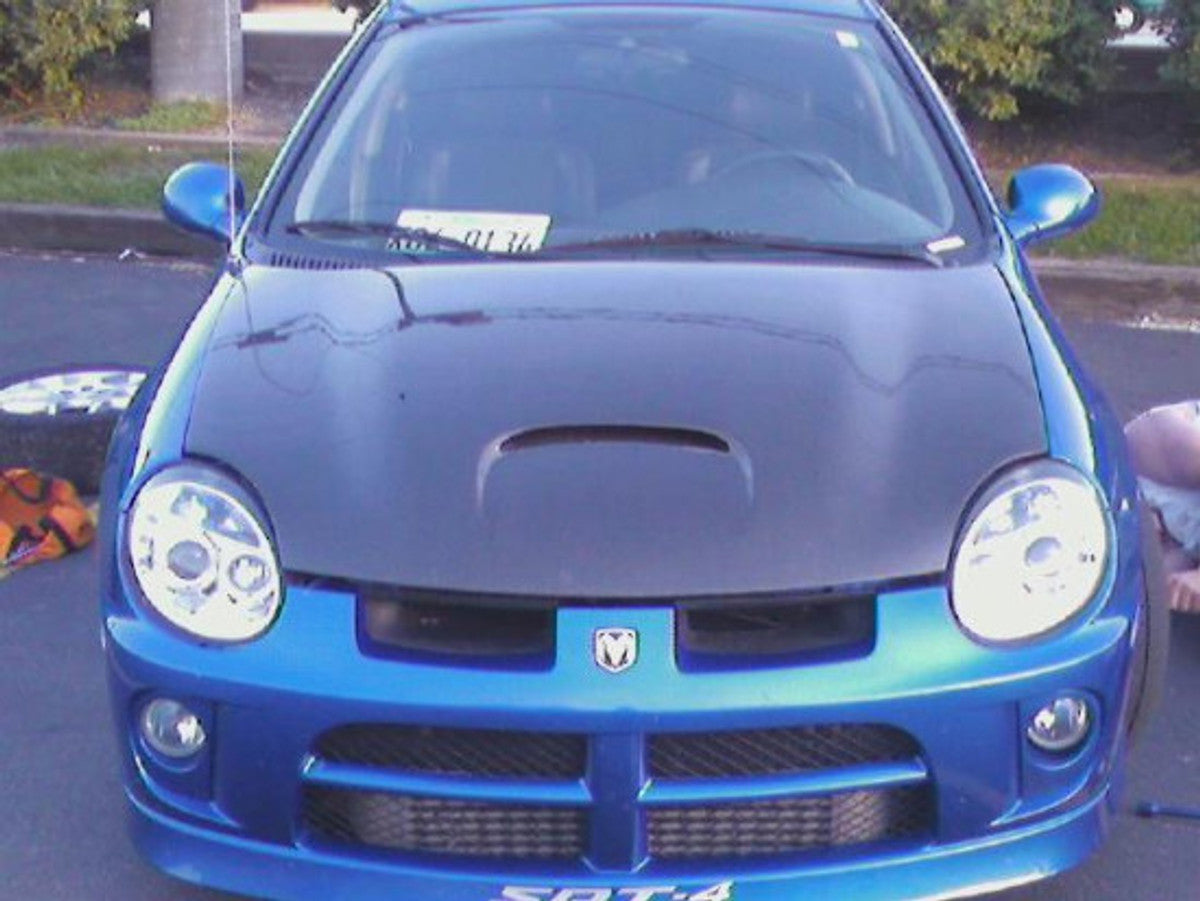 AC740HCSR - Advan SRT-4 Design 2003-2005 Dodge Neon Carbon Fiber Hood