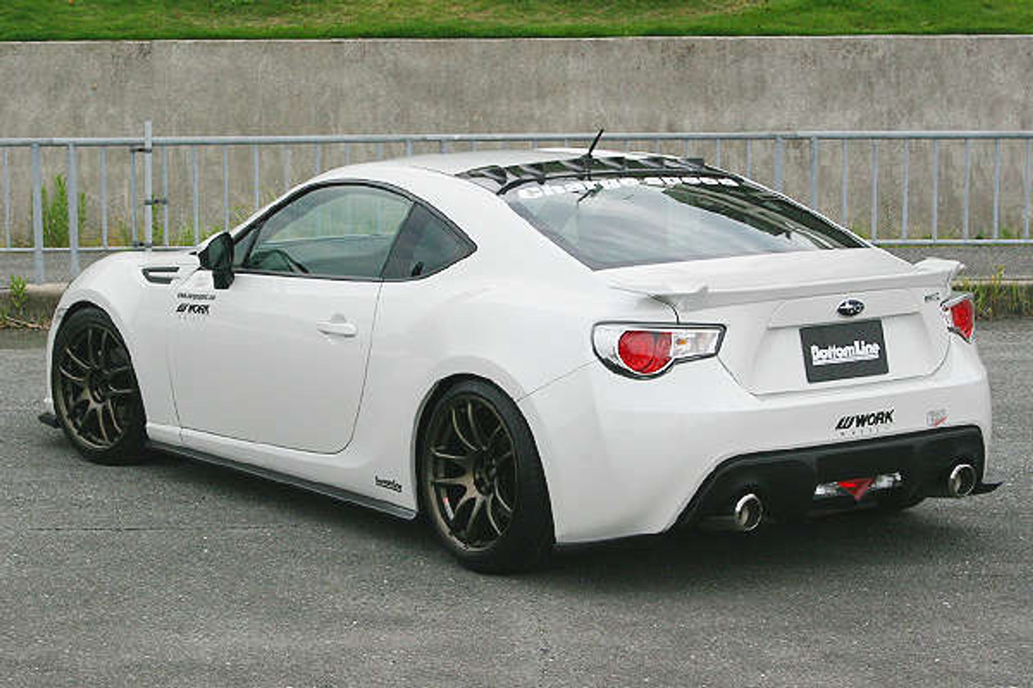 Charge Speed 2013-2020 Subaru BR-Z ZC-6/ 2013-2016 Scion FR-S Model Bottom Lines Carbon Rear Caps