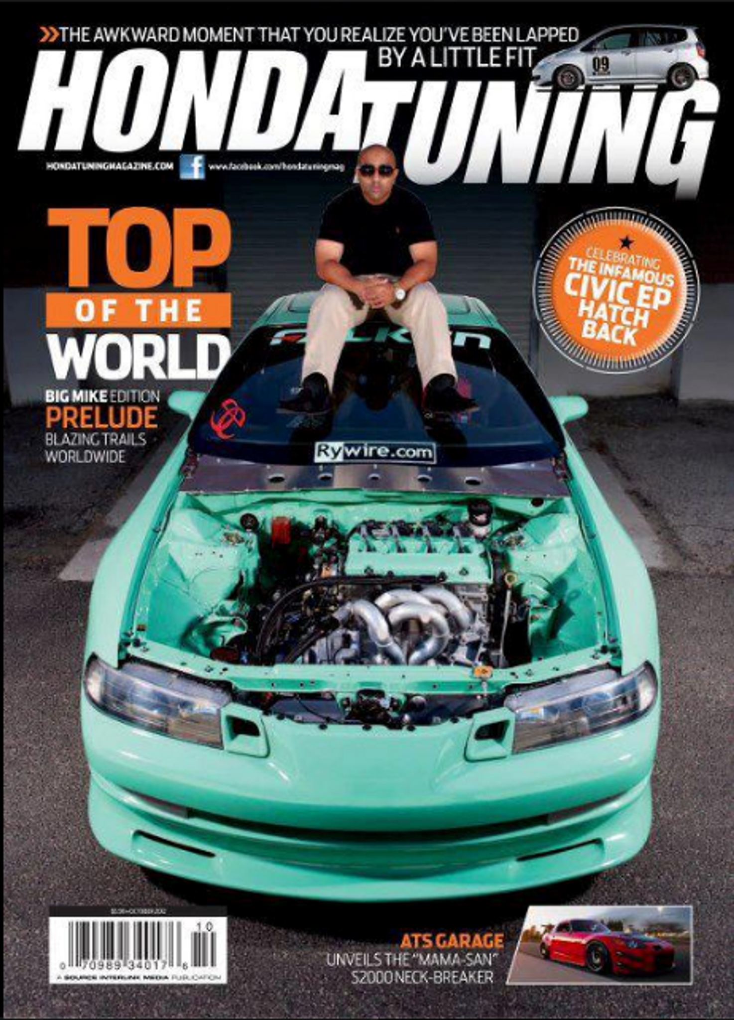Charge Speed 1992-1996 Honda Prelude BB Front Spoiler