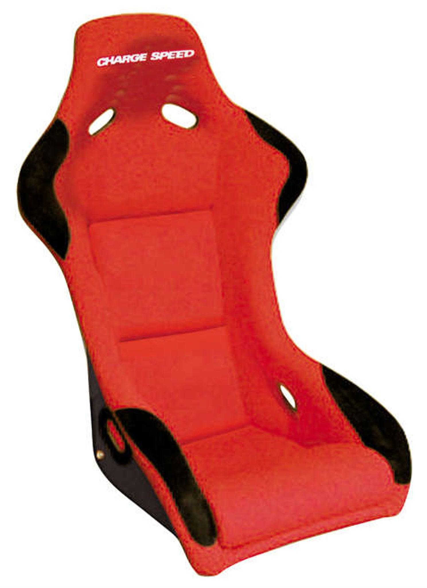 Charge Speed Bucket Racing Seat Sport Type FRP Red