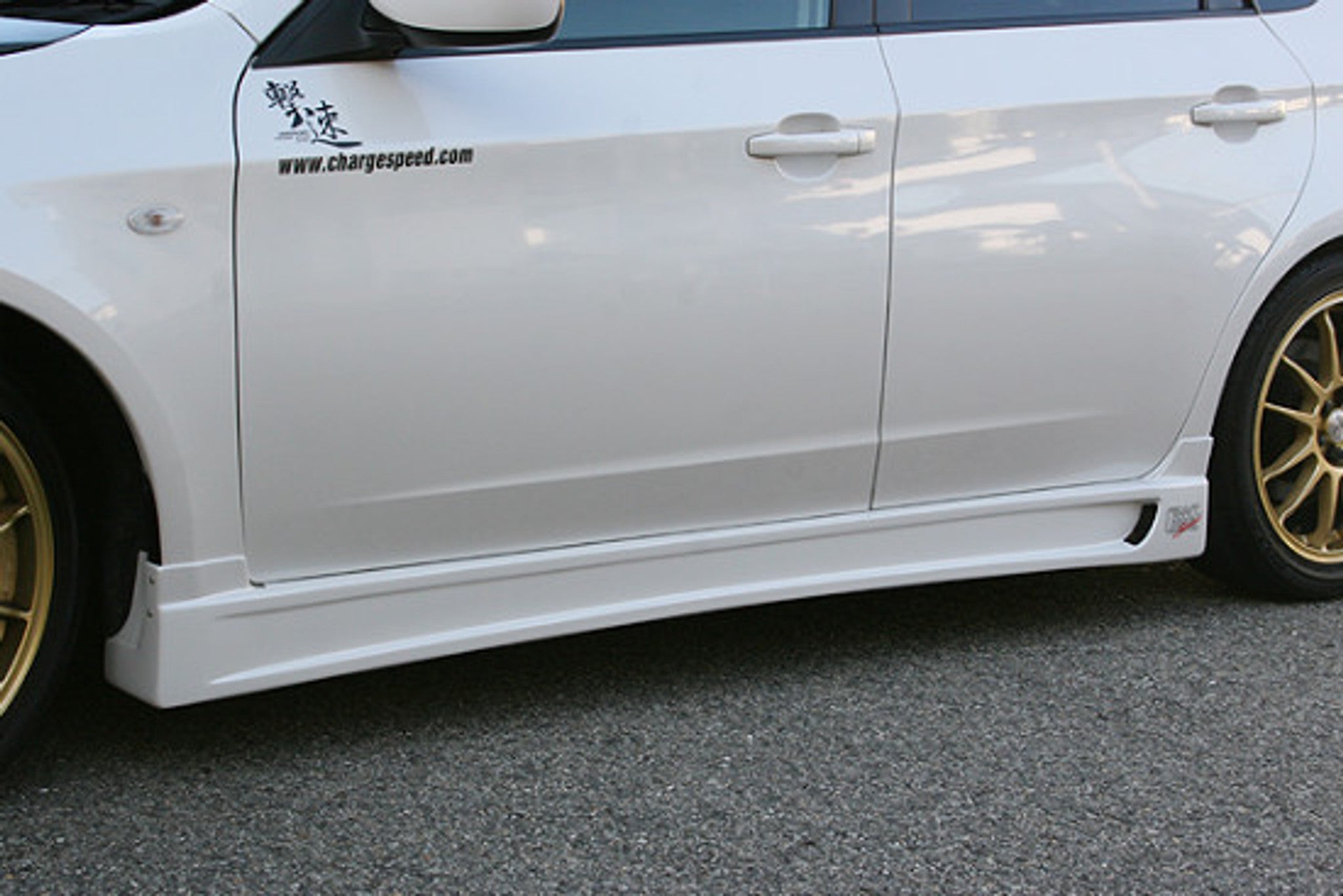 Charge Speed 2008-2011 Subaru All Models Impreza GH Non-STi 4Doors Sedan/ 5Doors HB Type-1 Side Skirts
